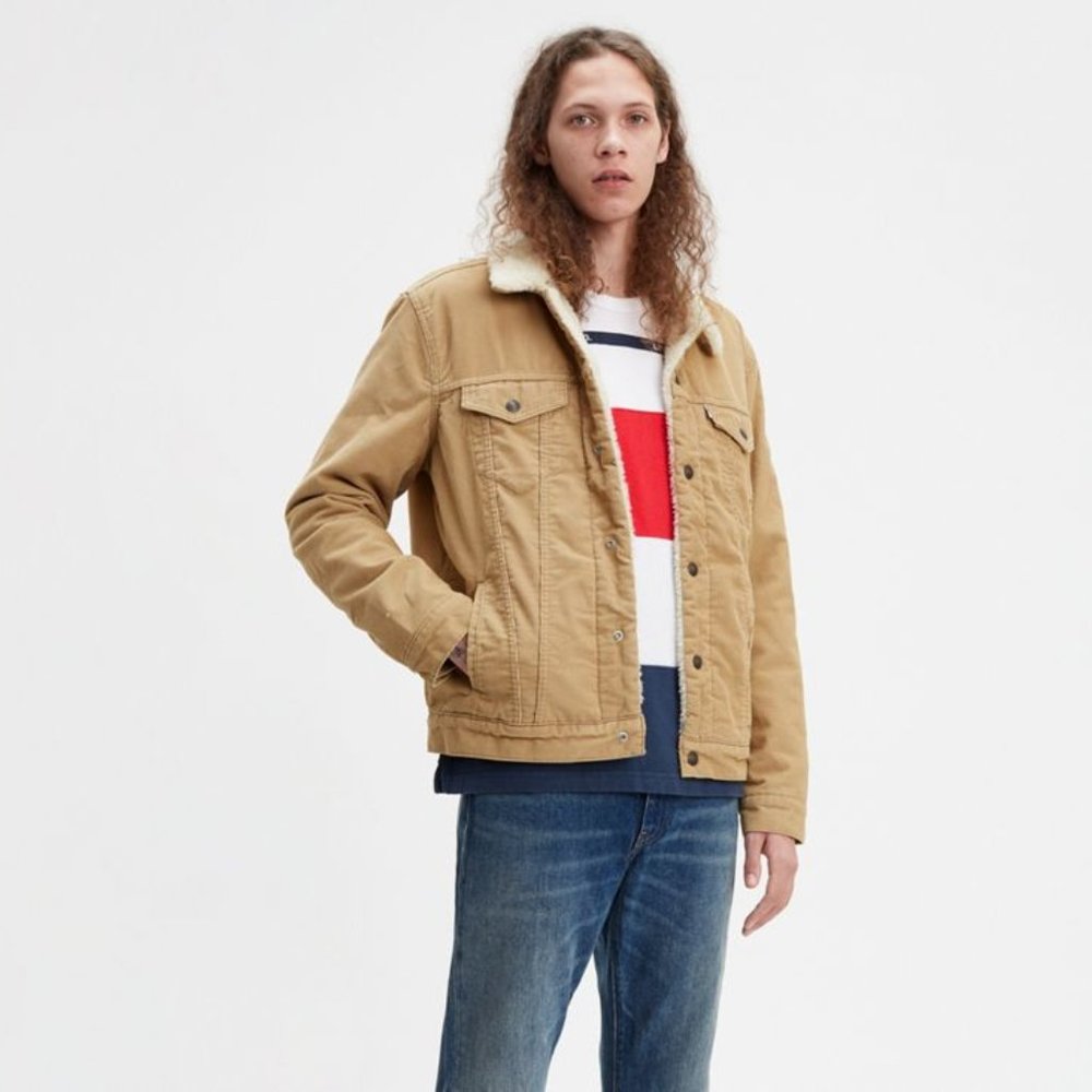 Levi's Corduroy Sherpa Trucker Jacket